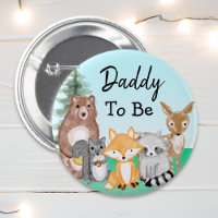 Daddy To Be | Woodland Creatures Baby Shower