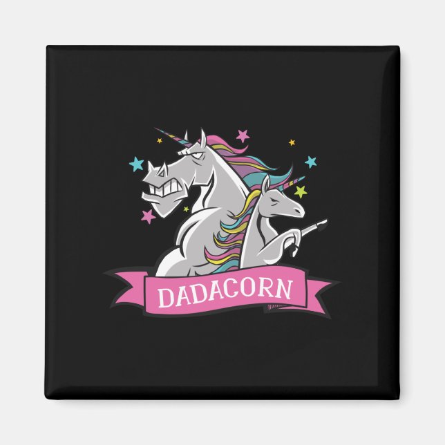 Daddy Unicorn Magnet (Front)