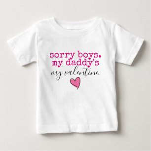 daddy valentine baby T-Shirt