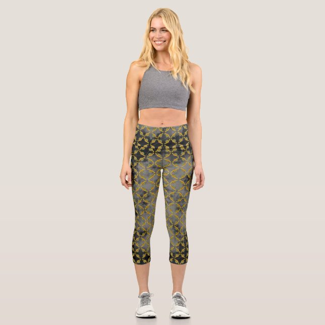 Daddy, vibe capri leggings (Front)