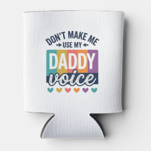 Daddy Voice Vintage Pride Shirt Design_1 Can Cooler