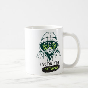 Daddy Votes For Kamala Harris For President Electi Coffee Mug