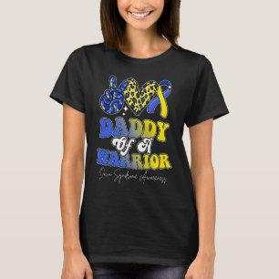 Daddy Warrior Down Syndrome Awareness Family T-Shirt