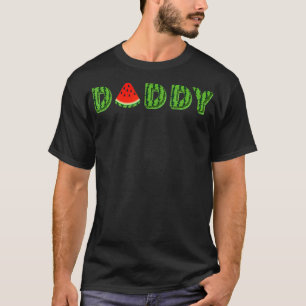 Daddy Watermelon Funny Summer Melon Fruit Cool T-Shirt