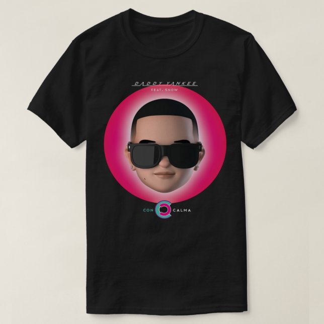 Daddy Yankee - Con Calma Camiseta clásica     Clas T-Shirt (Design Front)