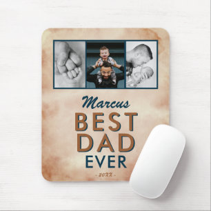 Daddy you are my Hero Dad Photo Father`s Day Mouse Mat