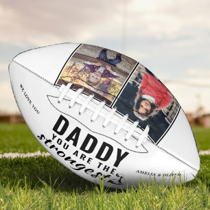 Daddy you are the Strongest Father`s Day 2 Photo American Football