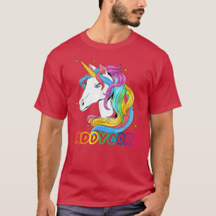 daddycorn Funny Unicorn Cute for fathers Day Dad T-Shirt