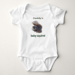 Daddy's baby squirrel bodysuit
