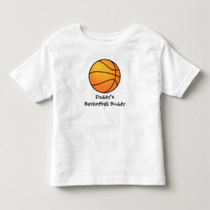 "Daddy's Basketball Buddy" Toddler T Shirt