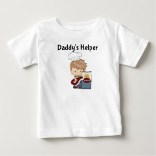 Daddy's BBQ Helper Baby T-Shirt