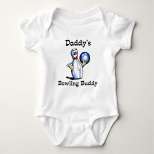 Daddy's Bowling Buddy Baby Bodysuit