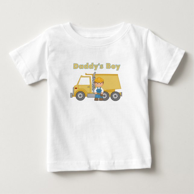 Daddys Boy Baby T-Shirt (Front)