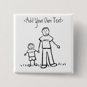 Daddy's Boy Button