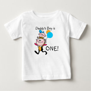 Daddy's Boy Customisable Birthday T-shirt