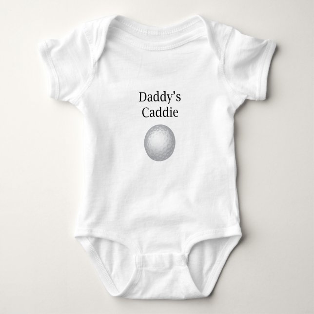 Daddy's Caddie Baby Bodysuit (Front)