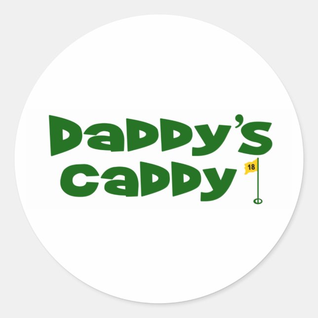 Daddy's Caddy 2 Classic Round Sticker (Front)