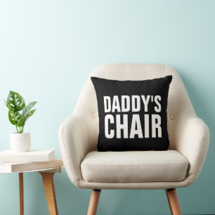 DADDY'S CHAIR DAD PILLOWS