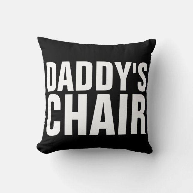 DADDY'S CHAIR DAD PILLOWS (Front)
