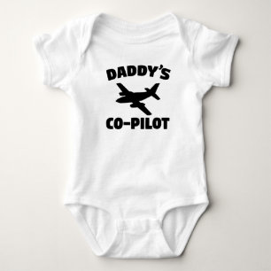 Daddy's Co-Pilot Baby Bodysuit