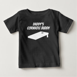 Daddy's Cornhole Buddy Baby T-Shirt