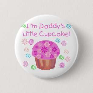 Daddy's Cupcake 6 Cm Round Badge