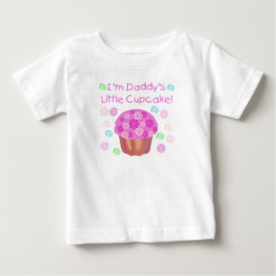Daddy's Cupcake Baby T-Shirt