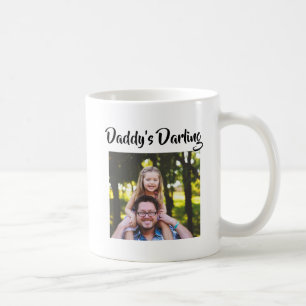 Daddy's Darling Father Daughter Gift Coffee Mug