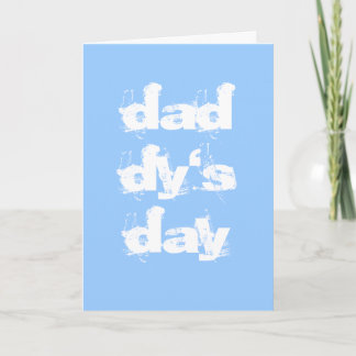 Daddy's day - fathers day card