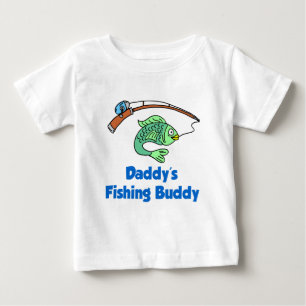 Daddy's Fishing Buddy Baby T-Shirt