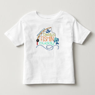 Daddy's Fishing Buddy Personalised baby onsie Toddler T-Shirt