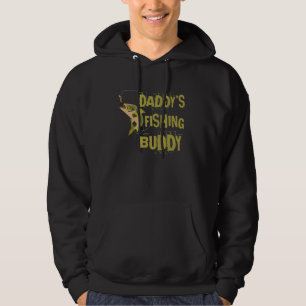 Daddy's Fishing Buddy Shirt Funny Fisherman Boys G