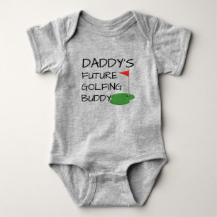 DADDY'S FUTURE GOLFING BUDDY BABY BODYSUIT