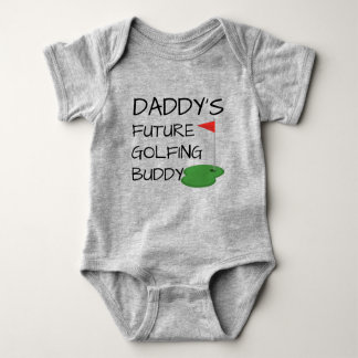 DADDY'S FUTURE GOLFING BUDDY BABY BODYSUIT