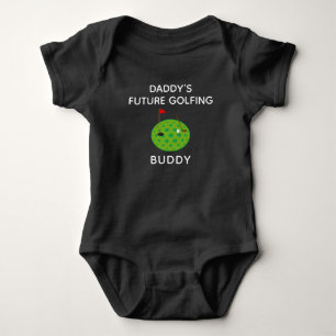 Daddy's Future Golfing Buddy Baby Bodysuit