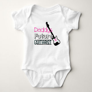 Daddys Future Guitarist Baby Bodysuit