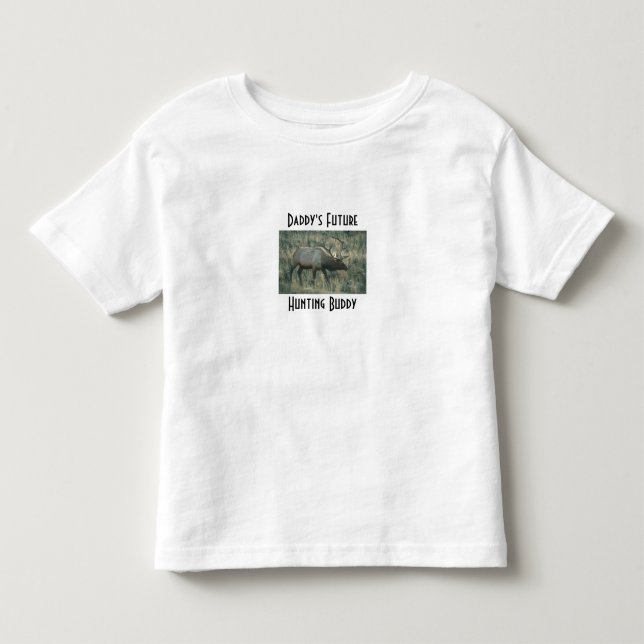 Daddy's Future, Hunting Buddy Toddler T-Shirt (Front)