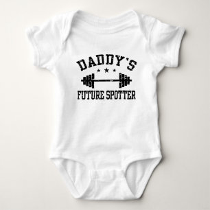 Daddy's Future Spotter Baby Bodysuit