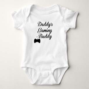 Daddy's Gaming Buddy Baby Bodysuit