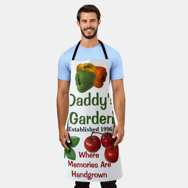 Daddy's Garden Apron (Worn)