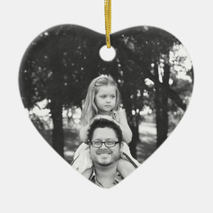 Daddy's Girl Christmas Photo Ornament Keepsake