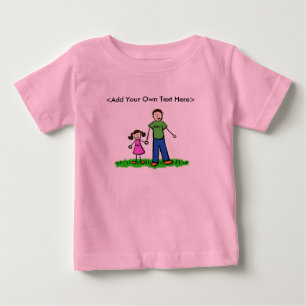 Daddy's Girl Custom T-Shirts (Brunette Family)