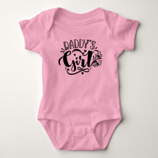Daddy's Girl cute daddy's little girl Baby Bodysuit