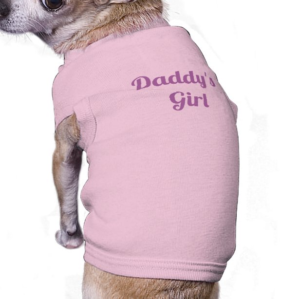Daddys Girl Dog TShirts Zazzle.co.uk