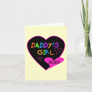 Daddy's Girl T Shirts, Mugs, Pillows, Stationary Note Card