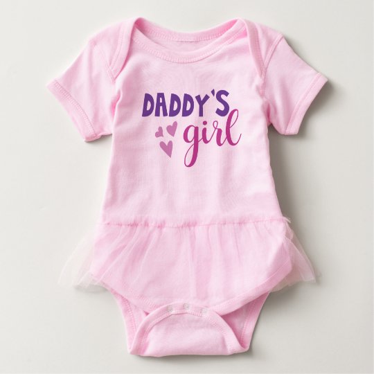 Daddys Girl Tutu Outfit Baby Bodysuit