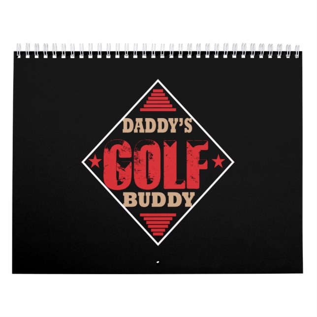 daddy's golf buddy calendar (Cover)