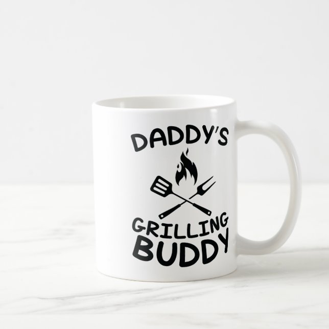 Daddy's Grilling Buddy - Kids Bbq  Coffee Mug (Right)
