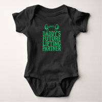 Daddy's Gym Baby Grow Funny Workout Gifts