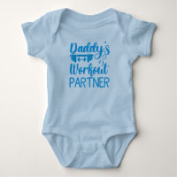 Daddy's Gym Baby Grow Funny Workout Gifts